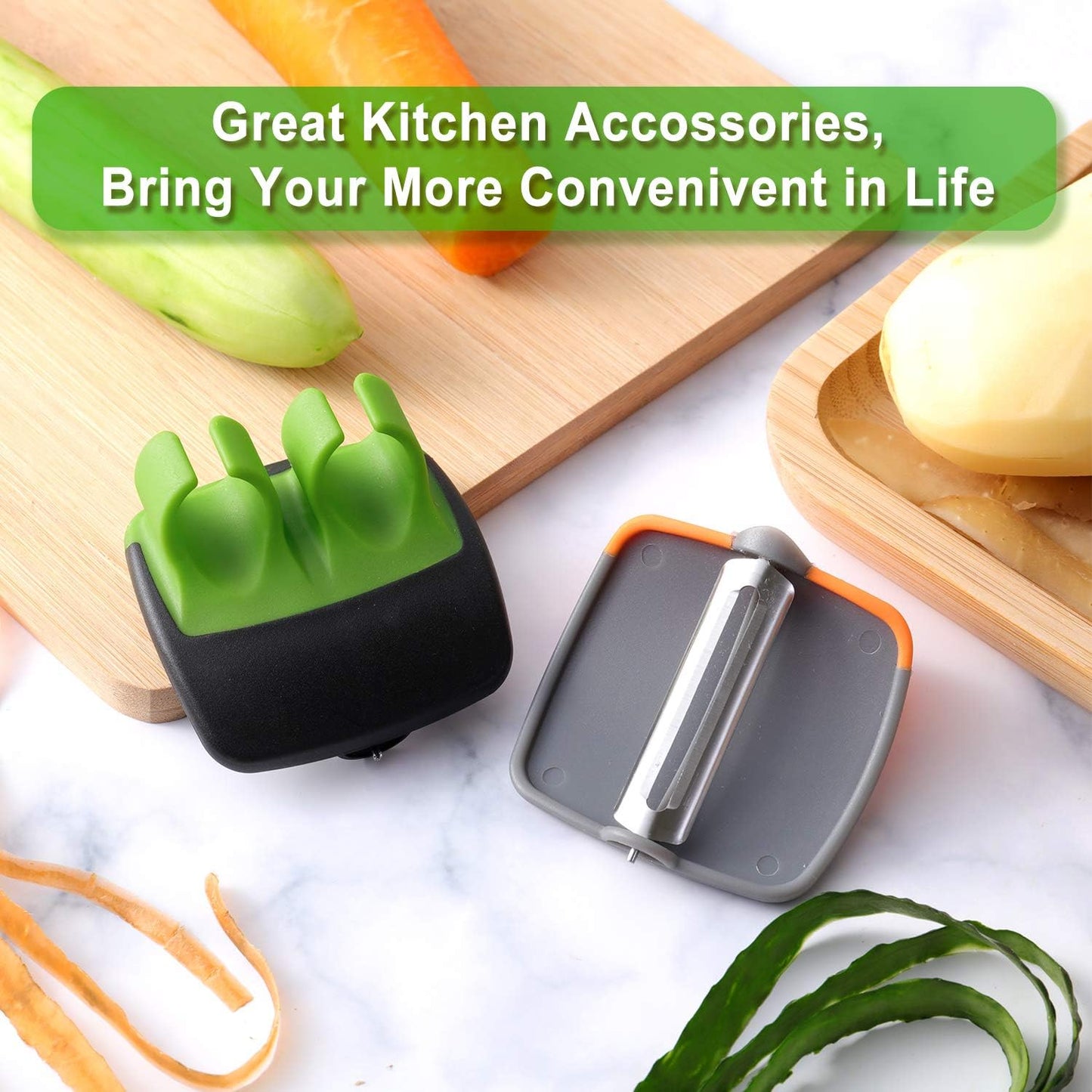 Set of 4 Vegetable Peelers