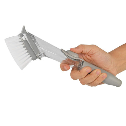 Soap Dispensing Dish Brushes for Easy Cleaning