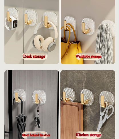 Buy 2 Get 1 Free | Strong Grip Hook – No Drilling, Elegant Design!