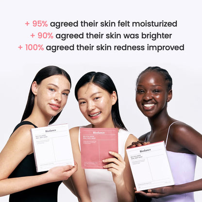 AquaGlow Overnight Hydrogel Mask - Deep Hydration for Radiant Skin (34g, 4 Pack)