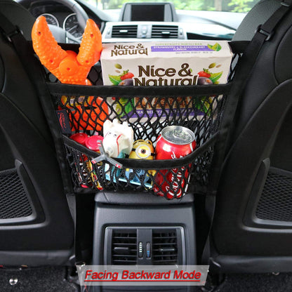 3-Layer Car Net Storage Organizer