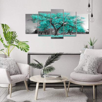 Vibrant 5-Piece Ocean-Inspired Canvas Artwork Set