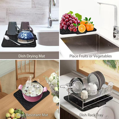 Sinkside Organizer Mat | Keep Your Countertop Clean & Tidy