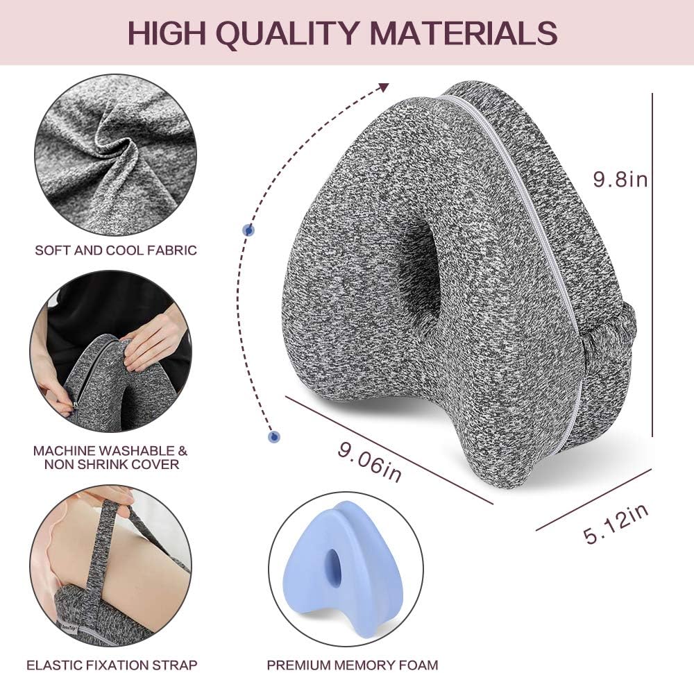 Memory Foam Support Pillow for Improved Posture and Comfortable Sleep