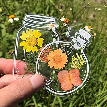 Customizable Clear Bookmark Creation Kit