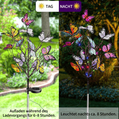 Transform Your Garden with Illuminated Butterflies