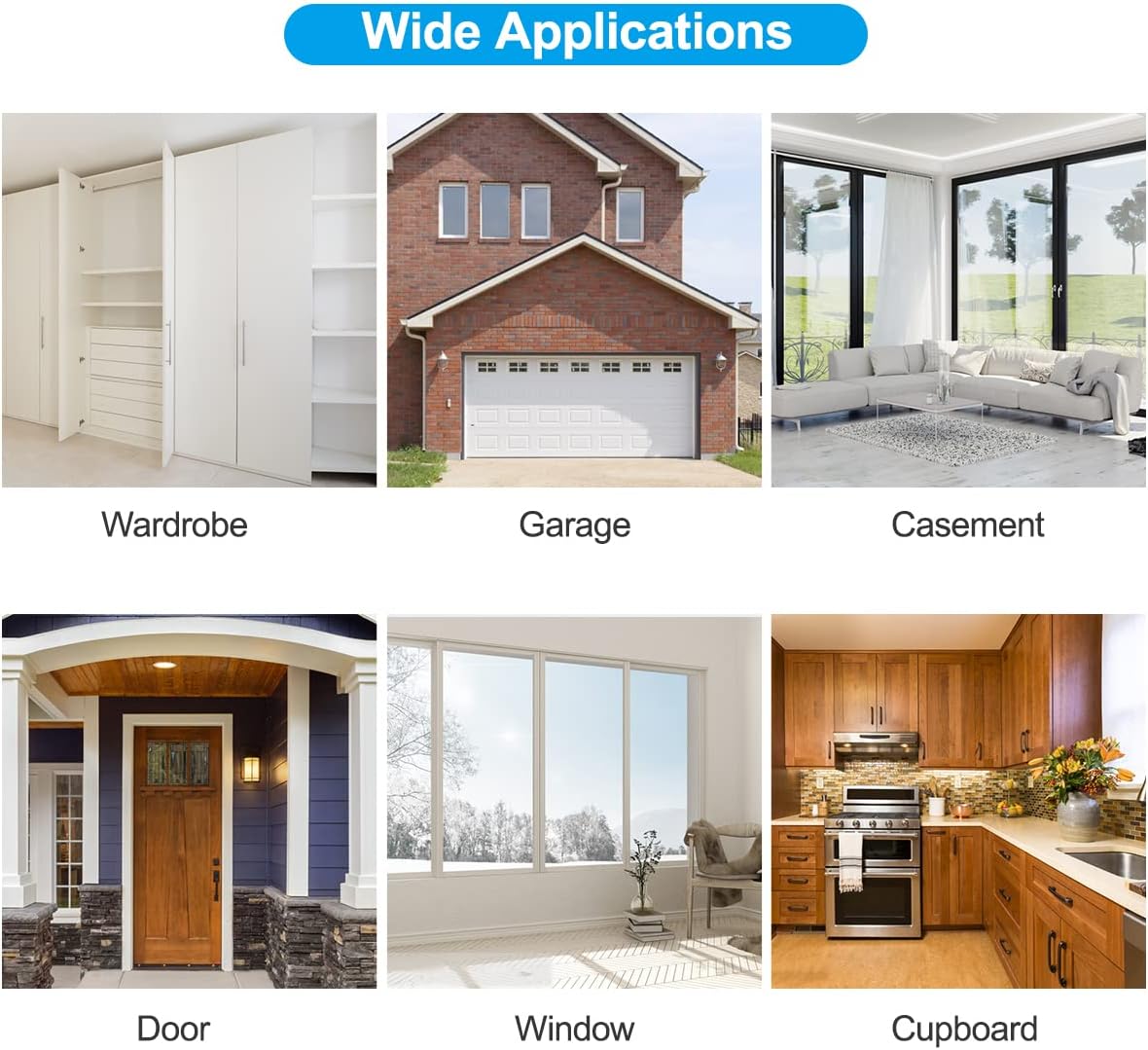 Self-Adhesive Door Seal with Brush for Effective Insulation