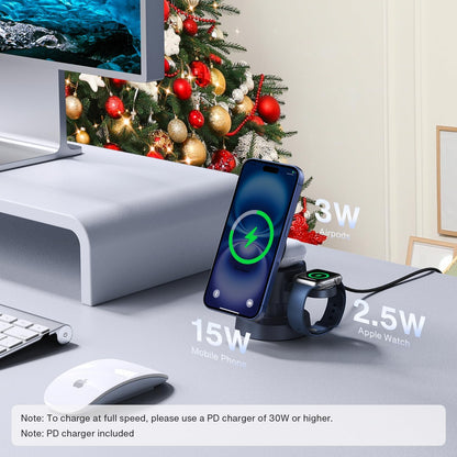 Fast Charging Station for 4 Devices – Tangle-Free Cable Management