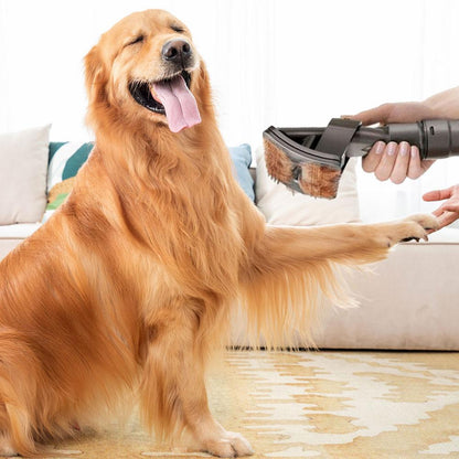 Pet Grooming Vacuum Attachment for Effortless Cleaning