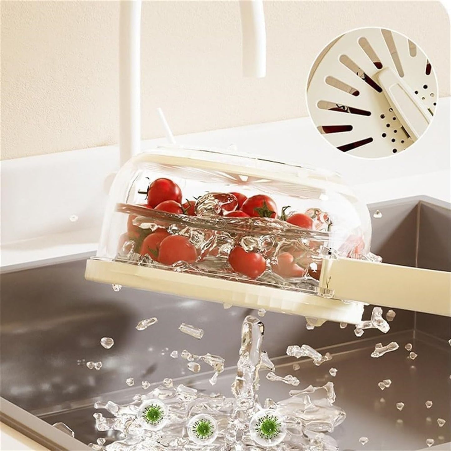 Storage Container for Fruits and Vegetables to Maintain Freshness