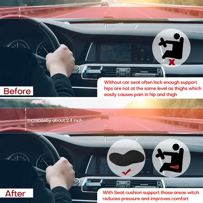 Adult Car Seat Cushion for Comfort