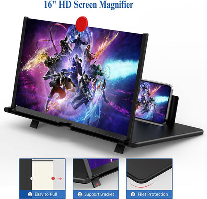 Enhanced Viewing Experience: 16-Inch Smartphone Screen Enhancer