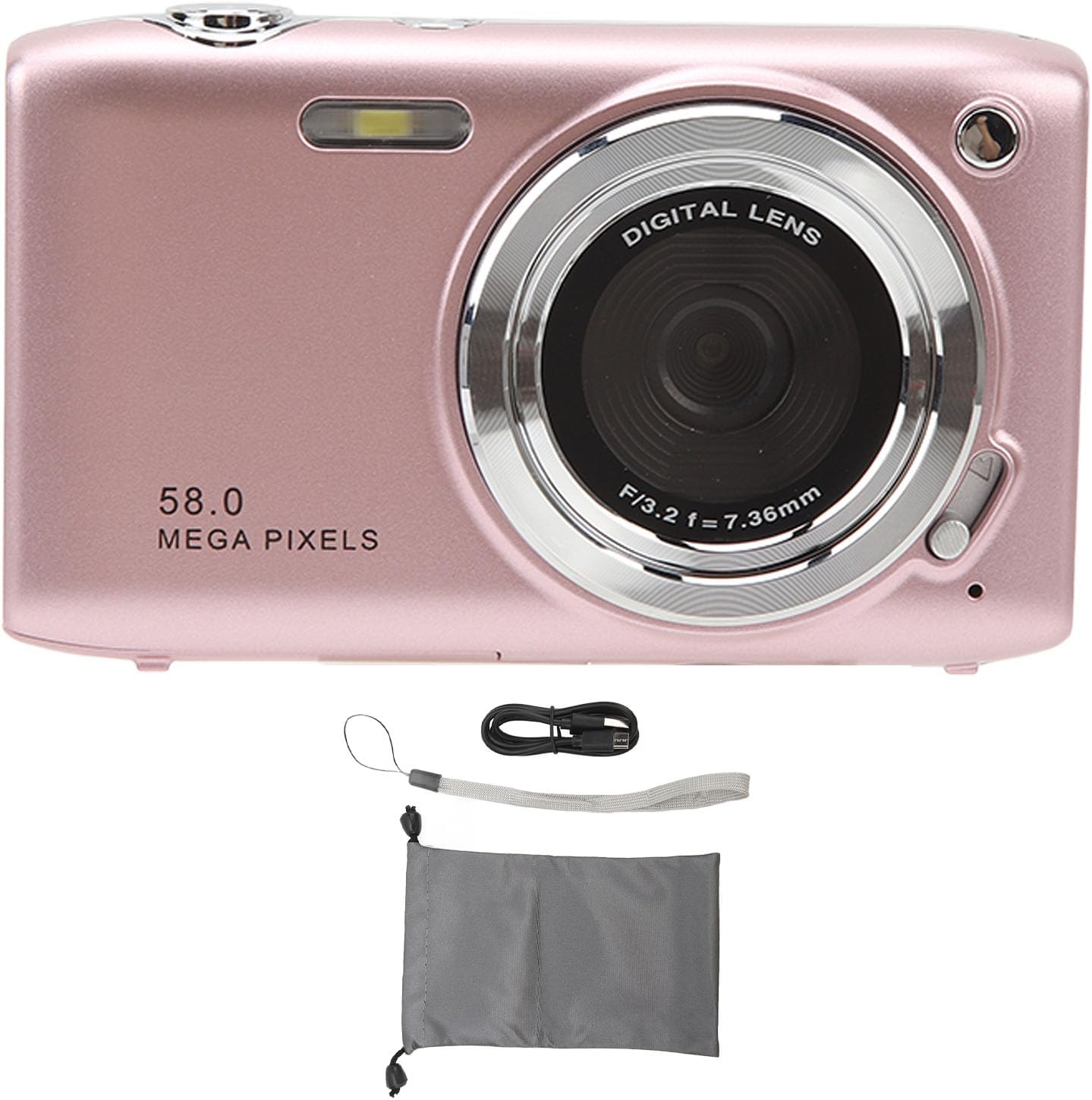 Digital Camera Compact Design with 4K Resolution