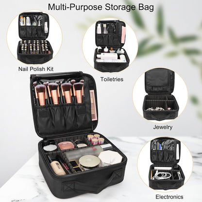 Compact Makeup Organizer for Effortless Travel