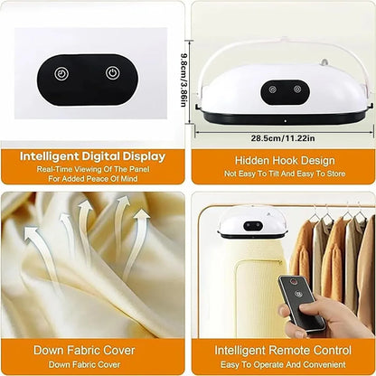 Compact Electric Dryer for Effortless Laundry Care