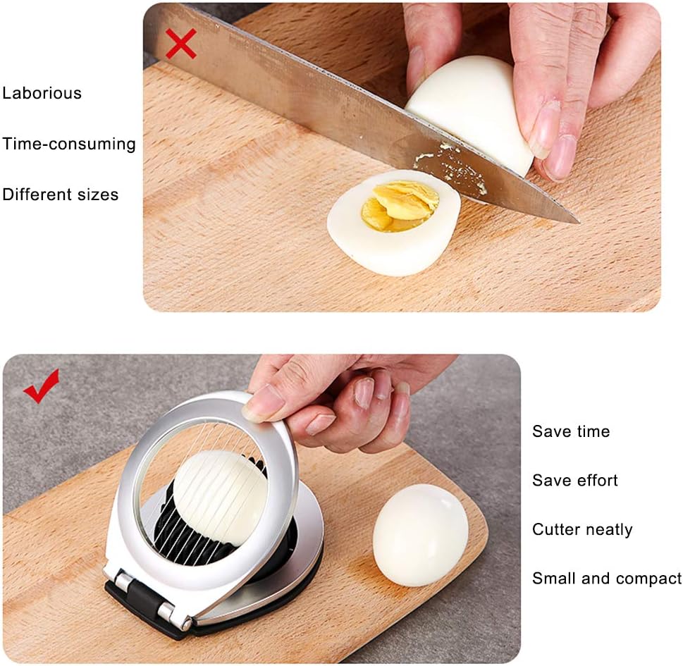 Egg Cutter in Stainless Steel