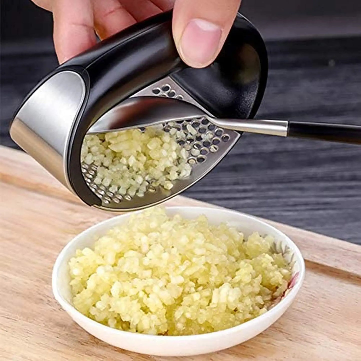 Stainless Steel Garlic and Vegetable Mincer