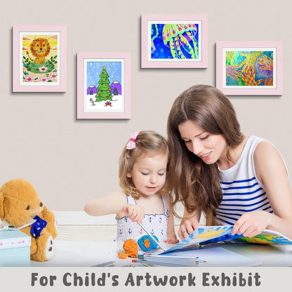 Magnetic Frame for Creative Display of Children's Artwork