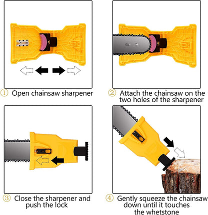 Portable Device for Sharpening Chainsaw Teeth