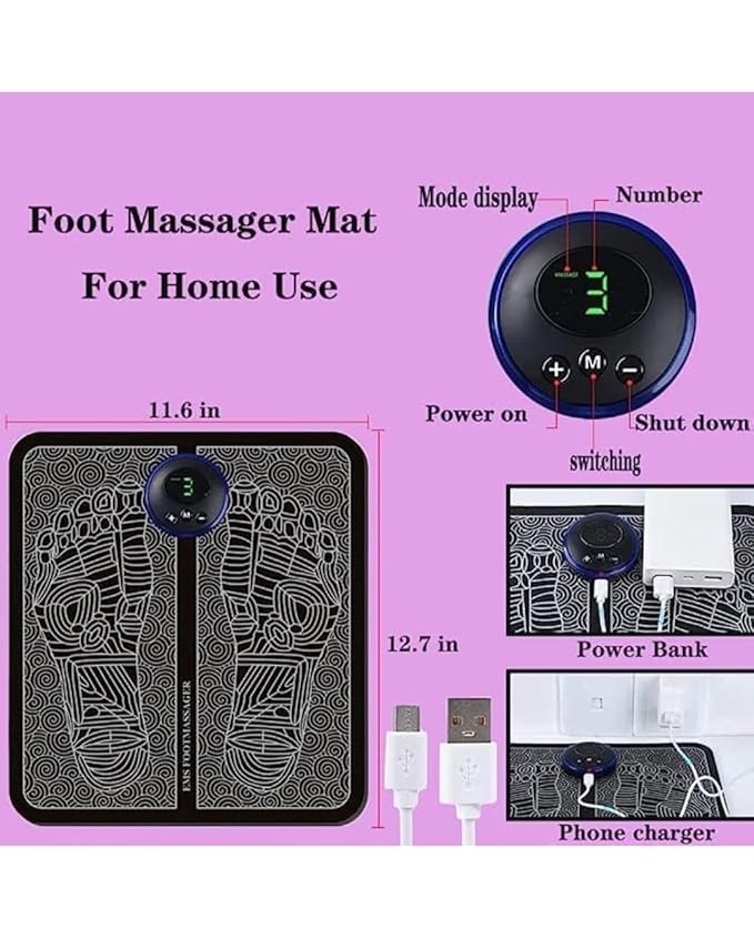 Revitalizing Foot Therapy Device | Wireless Relaxation & Relief