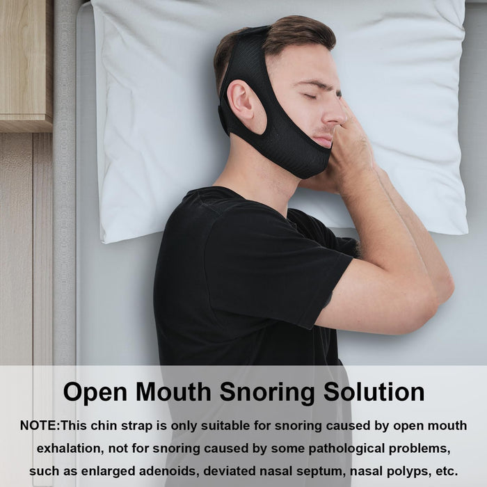Comfortable Chin Strap for Quiet and Restful Sleep