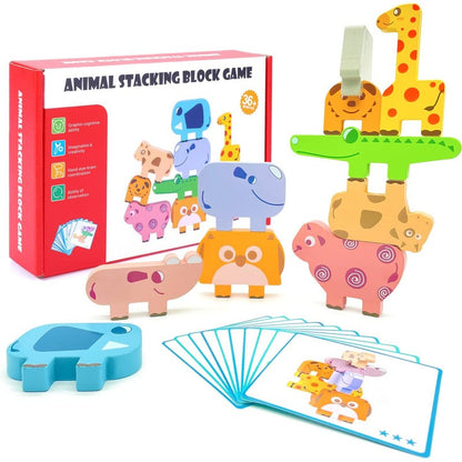 Luxe Animal Stacking Game – Creative and Educational Sensory Play