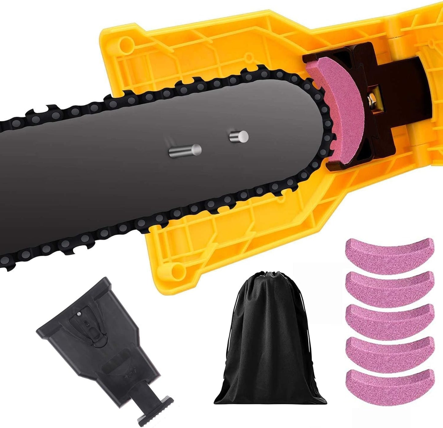 Portable Device for Sharpening Chainsaw Teeth