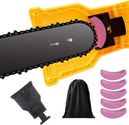 Portable Device for Sharpening Chainsaw Teeth