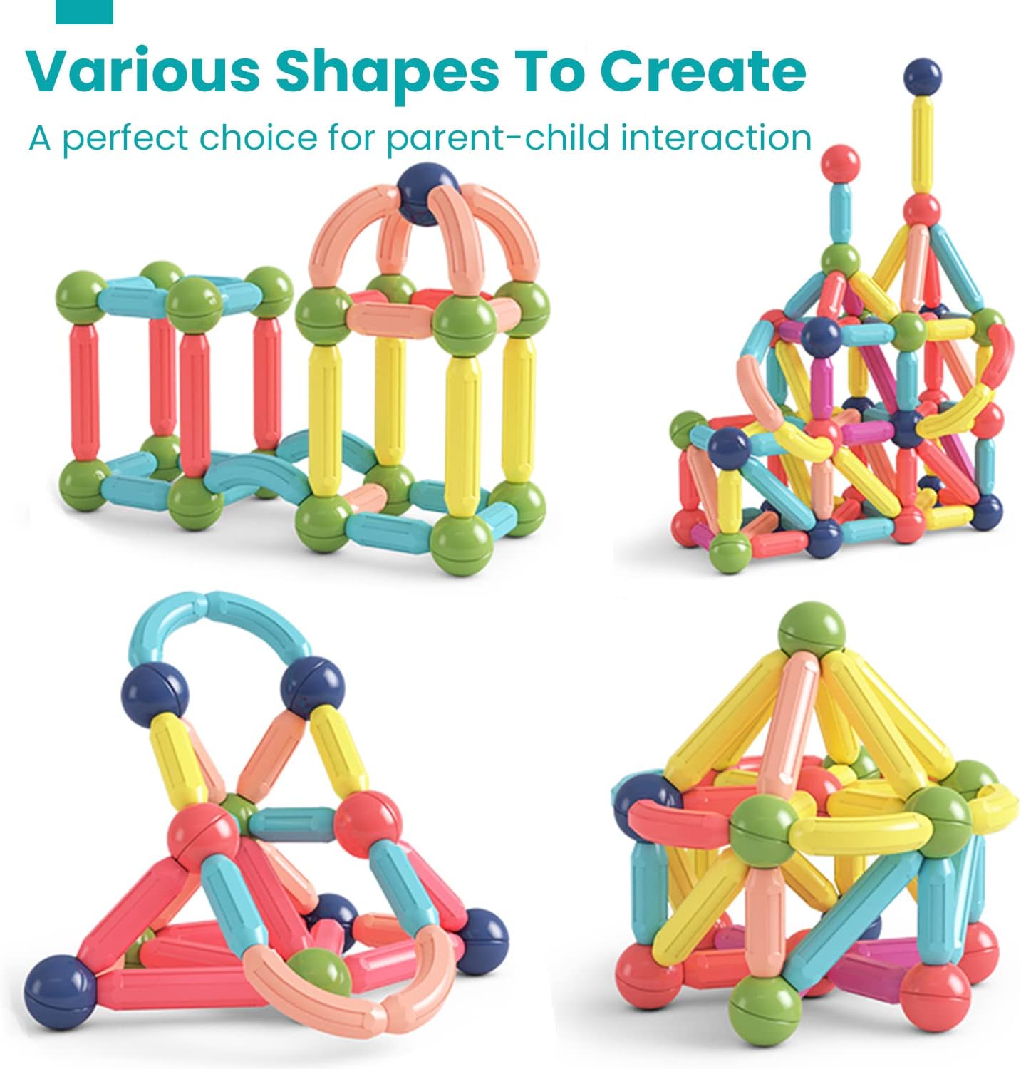 Magnetic Building Blocks | Endless Creations with Magnets