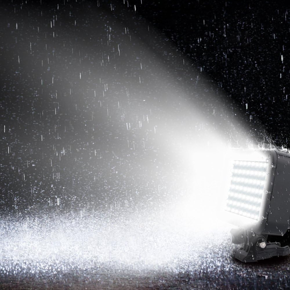 AquaBeam Pro Underwater LED Light - 84 High-Power Dimmable LEDs, Waterproof to 164ft for Action Cameras