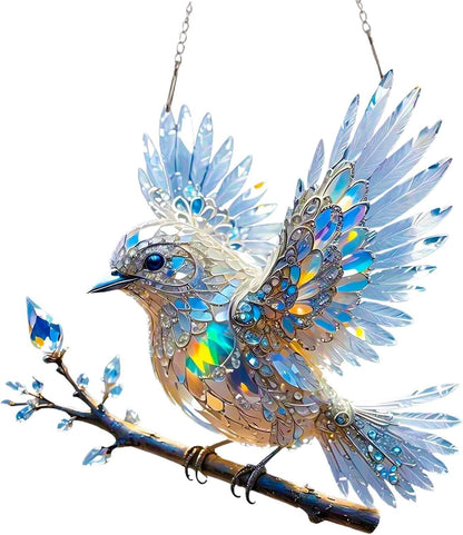 Stunning Crystal Avian Decor – Light-Reflecting Home Accent