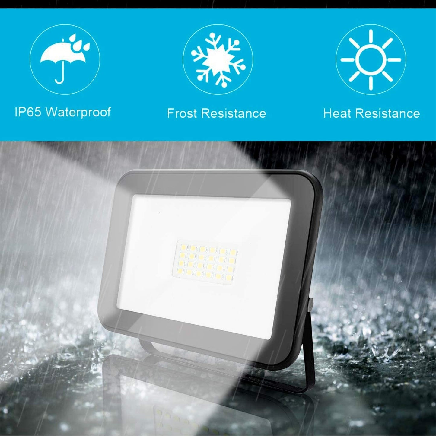 Outdoor 5X LED Spotlight Floodlight
