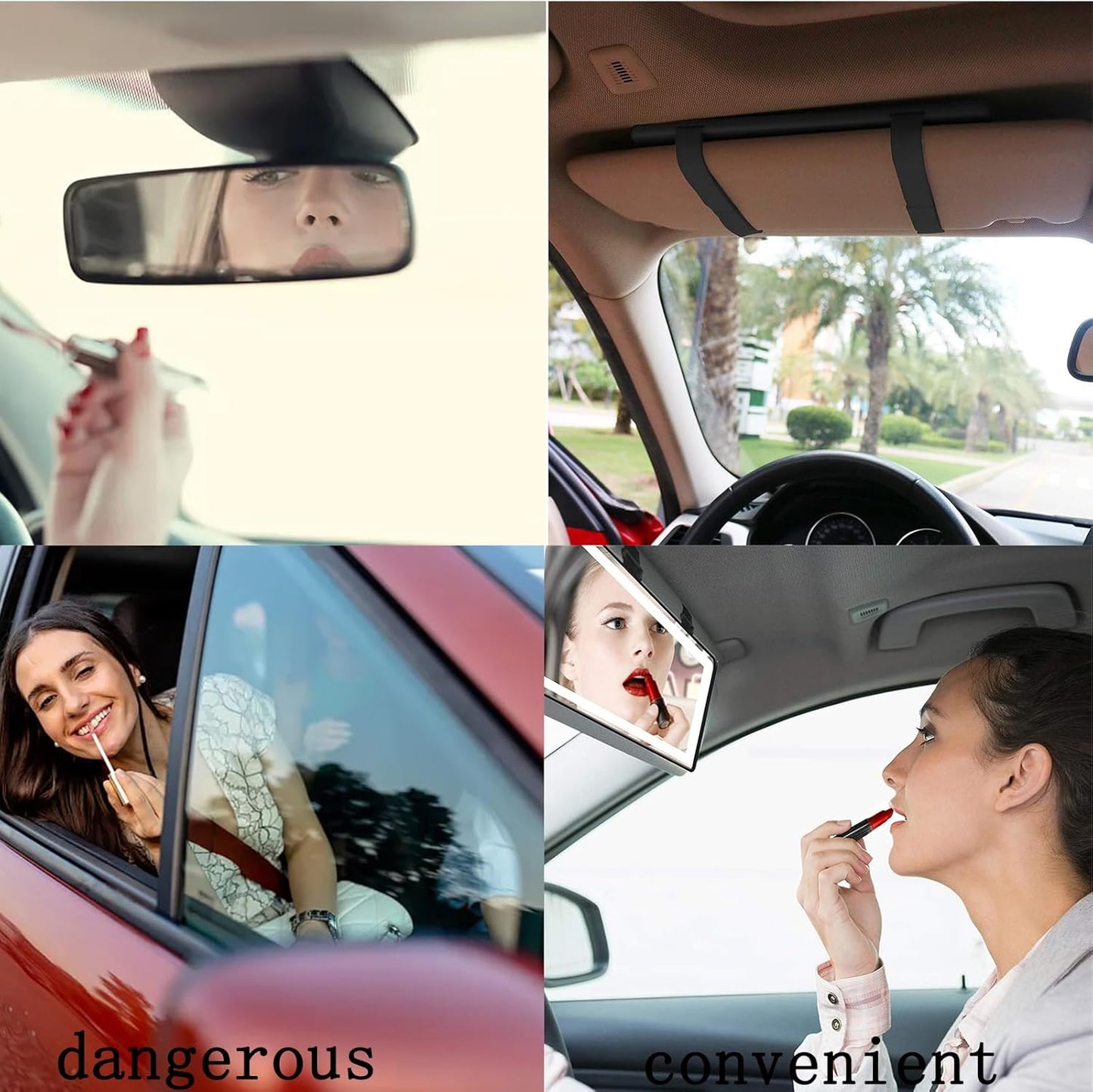 Portable Makeup Mirror for On-the-Go Use