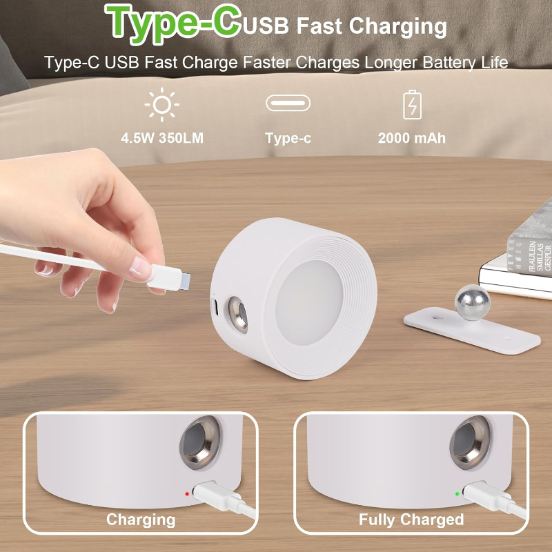 Buy One, Get One Free | Rotatable Wireless LED Wall Light