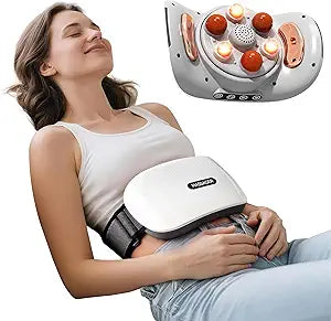 ThermaRelief Heated Abdominal Massager Belt – Instant Relief for Cramps, Bloating & Tension