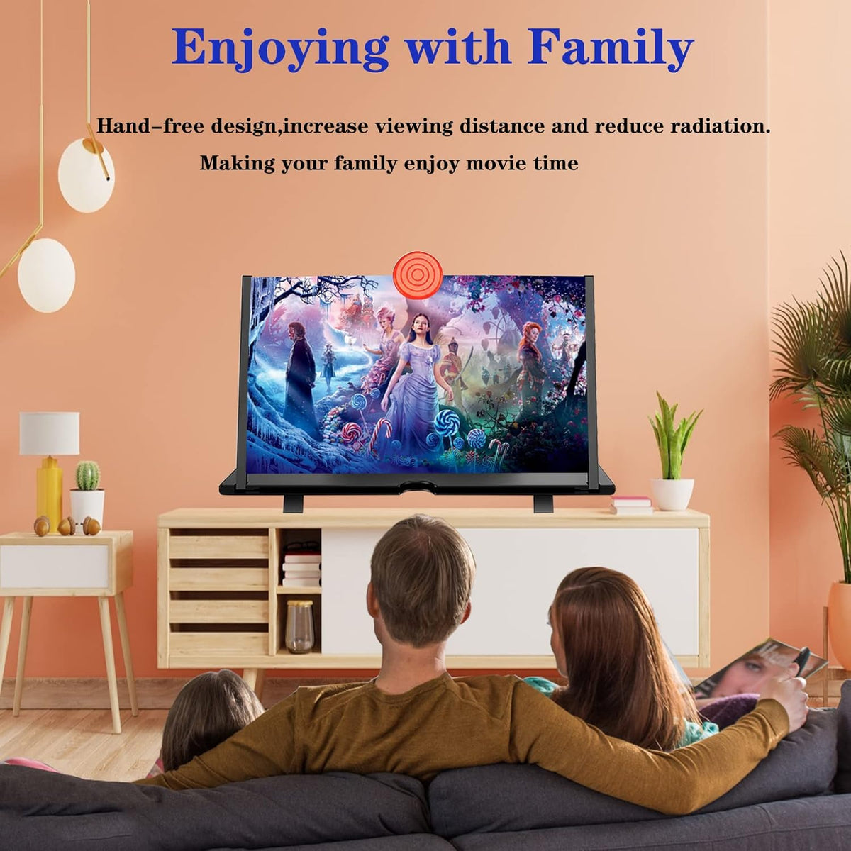 Enhanced Viewing Experience: 16-Inch Smartphone Screen Enhancer