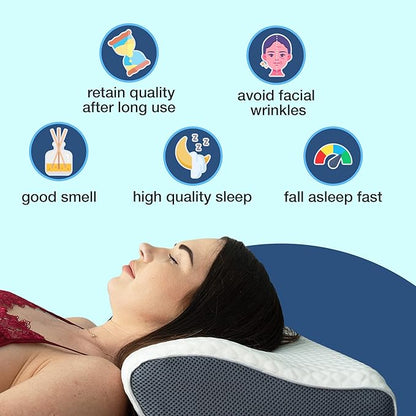 Snoring Relief Pillow for Enhanced Sleep Comfort and Quiet Nights
