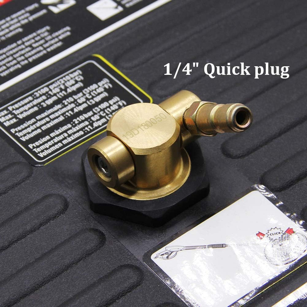 15-Inch Pressure Washer Surface Cleaner - Quick and Simple Assembly