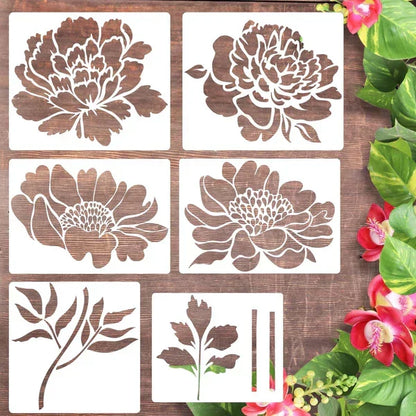 Floral Stencils for Fences and Walls | Customizable Patterns