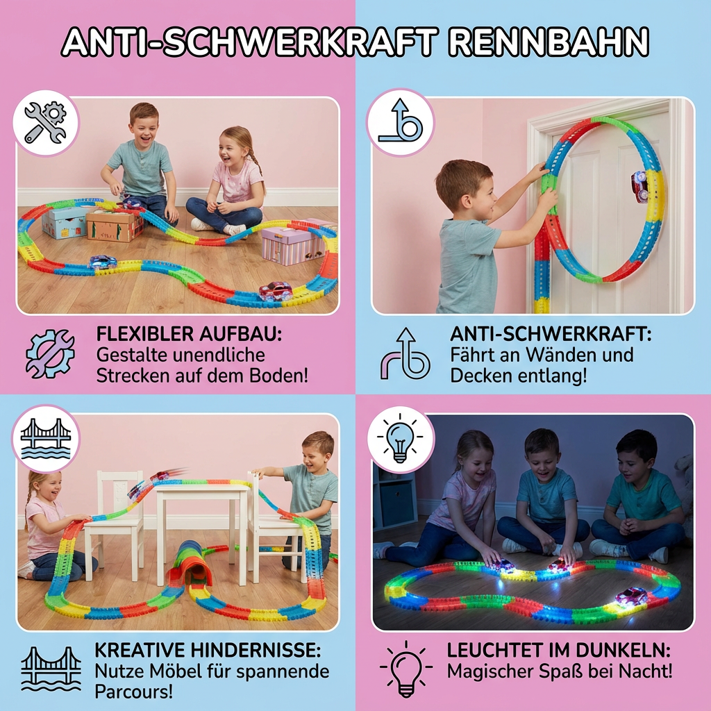 Children's Anti-Gravity Race Track