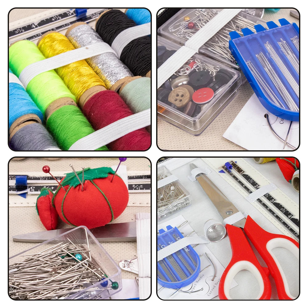 Multifunctional Sewing Kit – Complete Accessory Set for Home & Travel
