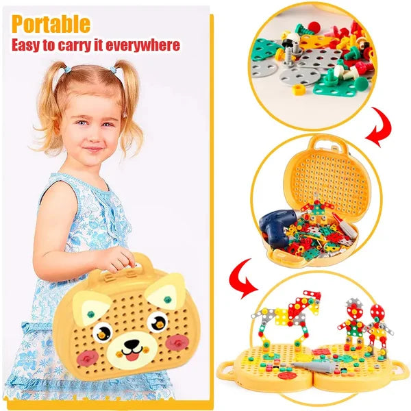 Montessori Toy Box for Creative Learning | Drill Activity Set | Enhances Technical Skills & Motor Skills | 50% OFF