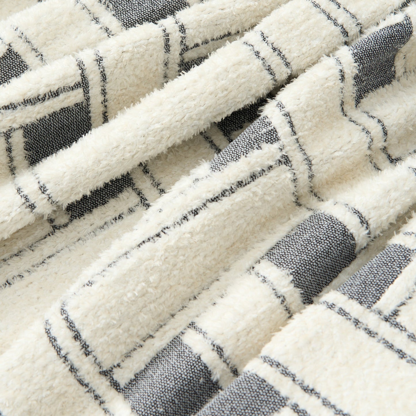 Cozy Throw Blanket – Soft Crosshatch Chenille Sofa Protector