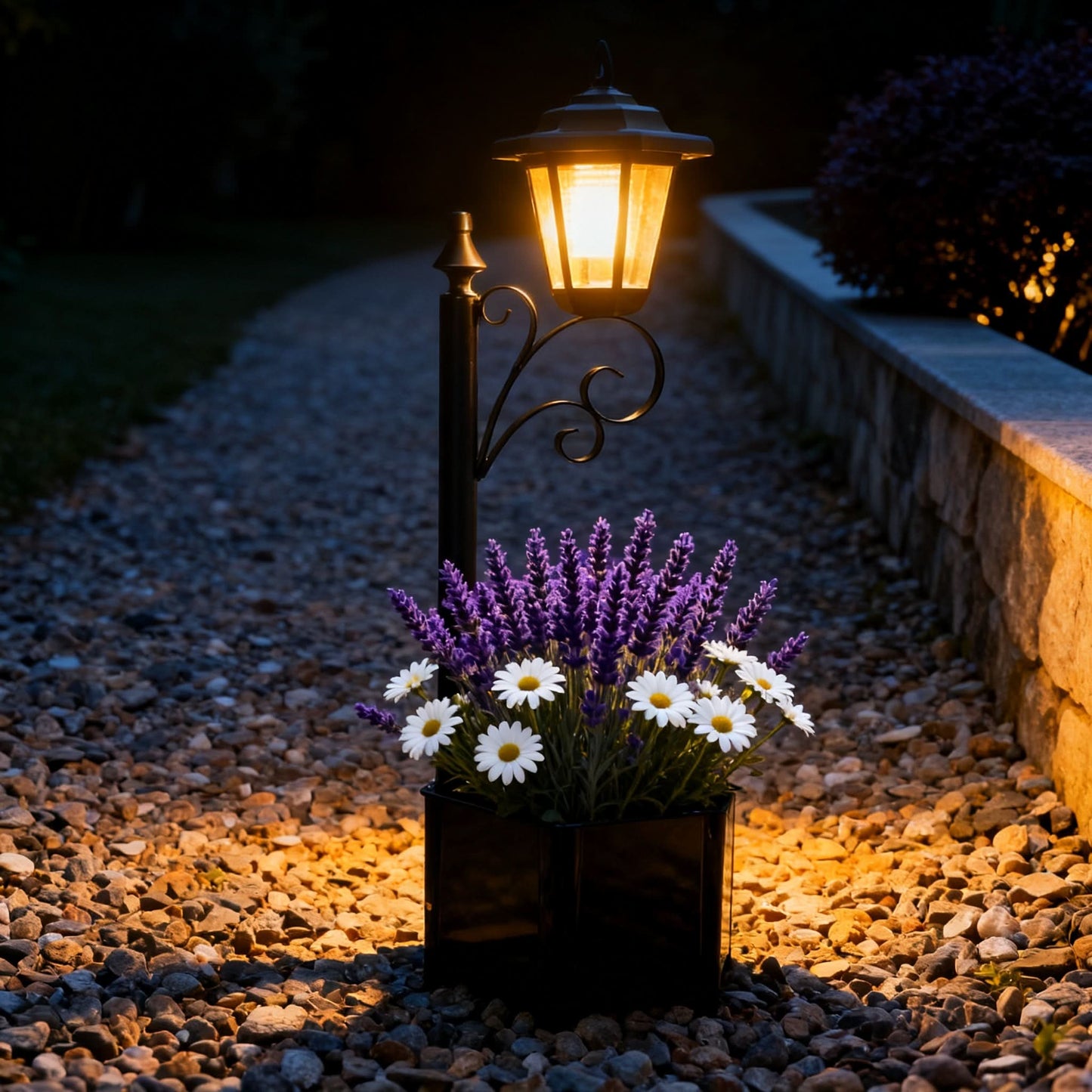 Pathway Light for Garden Pots – Solar Powered Illumination