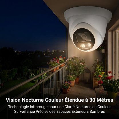 Night Vision Security Camera with High Precision