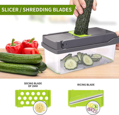 13-in-1 Vegetable Cutter for Quick Meal Prep