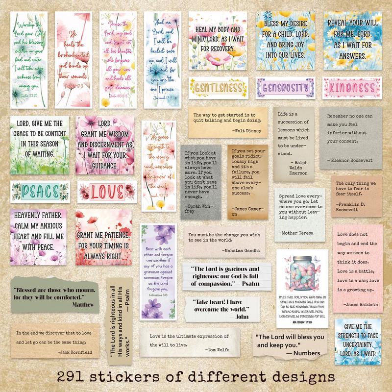 Inspirational Bible Sticker Set