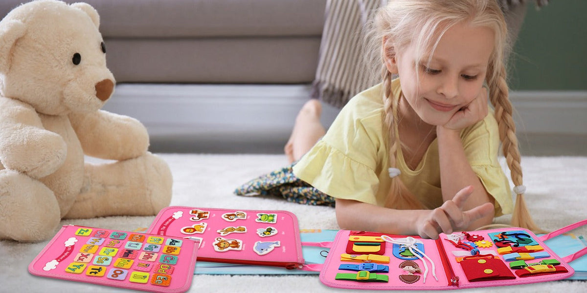 Interactive Learning Board for Curious Toddlers