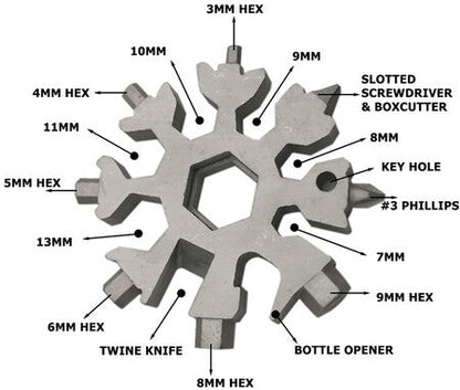 MultiTool Pro | 18-in-1 Compact Utility Keychain