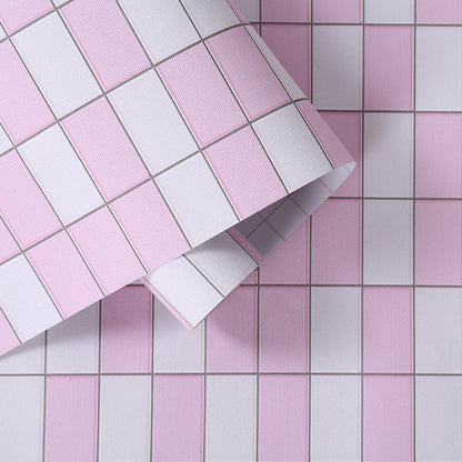 Colorful Waterproof Shower Wallpaper - Mosaic Peel and Stick Tiles